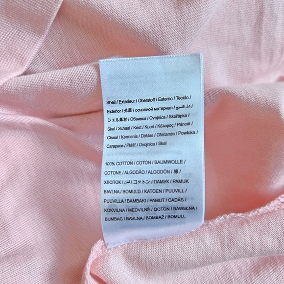 New Farm Rio Amazonia Graphic 100% Cotton Light Pink Fit T-Shirt NWT Medium - Picture 7 of 7